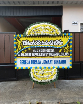 Papan Bunga Duka di Lakbok