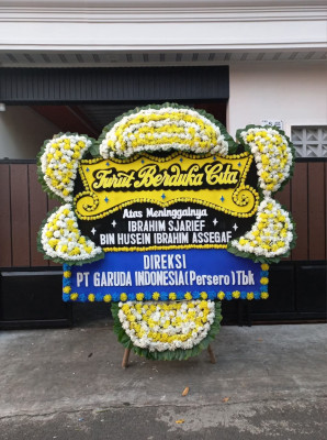 Papan Bunga Duka di Lakbok