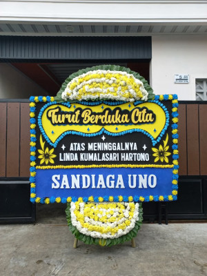 Papan Bunga Duka di Lakbok
